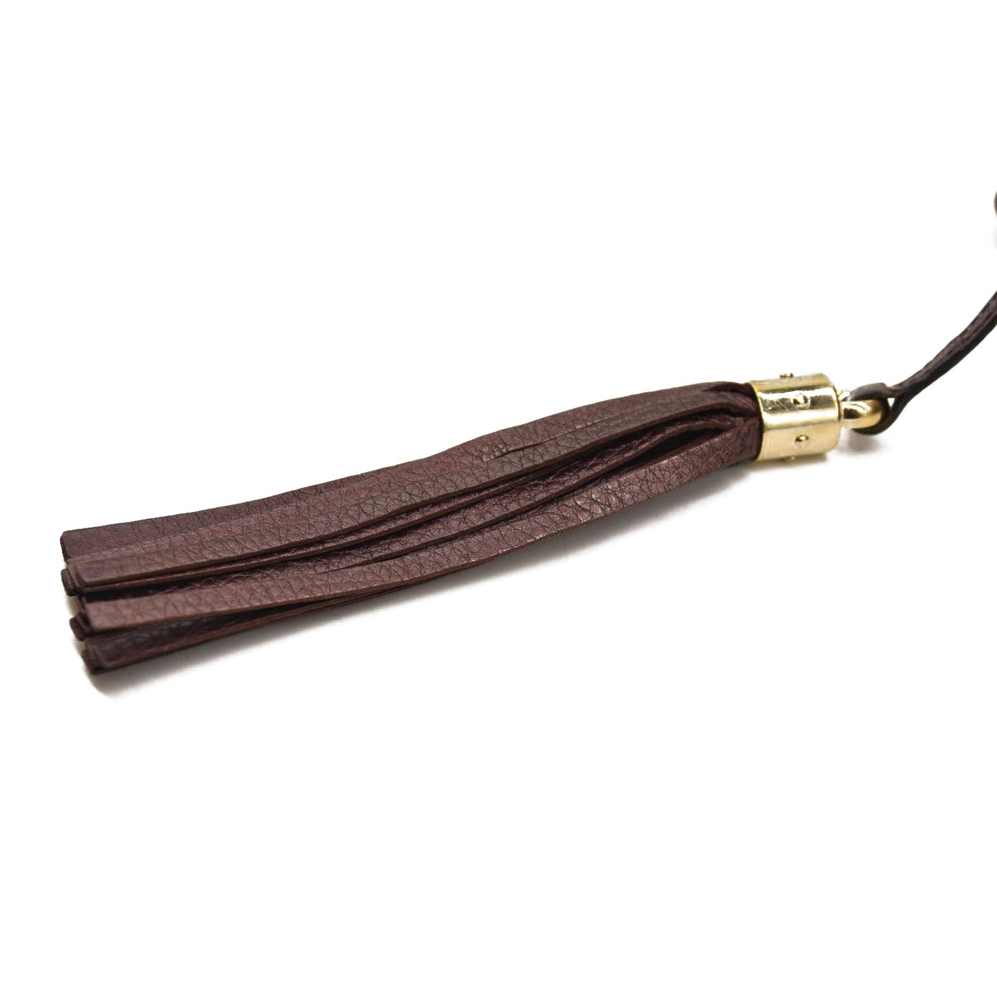 USED GUCCI Pebbled Calfskin Medium Soho Chain Shoulder Bag Metallic Purple