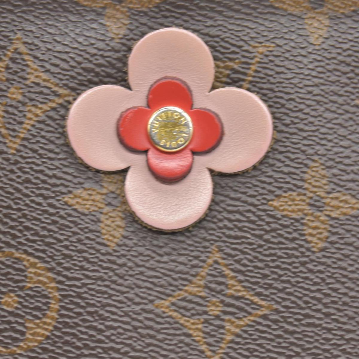 $1420 2019 Louis Vuitton Pochette Double Zipper Flower Monogram GI0169
