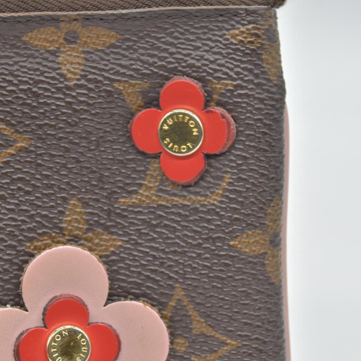 $1420 2019 Louis Vuitton Pochette Double Zipper Flower Monogram GI0169