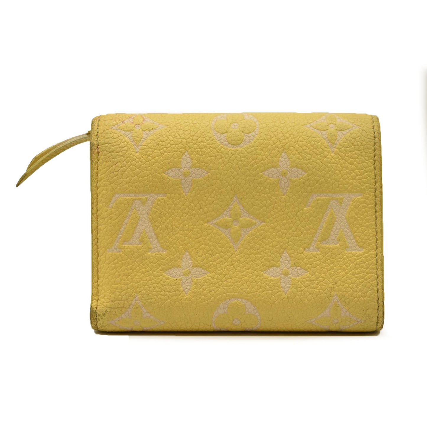 Louis Vuitton  Empreinte Monogram Victorine Wallet Lemon Curd RFID