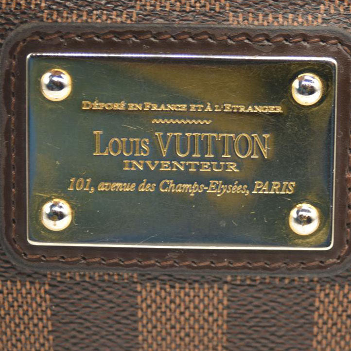 LOUIS VUITTON Damier Ebene Eva Clutch MB0136