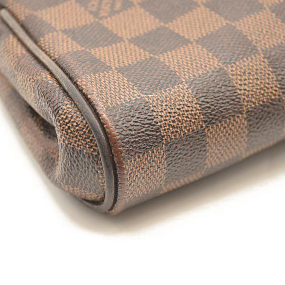 LOUIS VUITTON Damier Ebene Eva Clutch MB0136