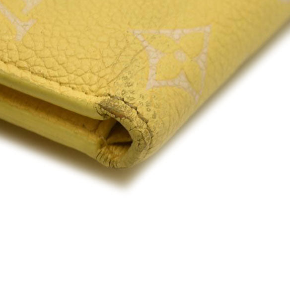 Louis Vuitton  Empreinte Monogram Victorine Wallet Lemon Curd RFID