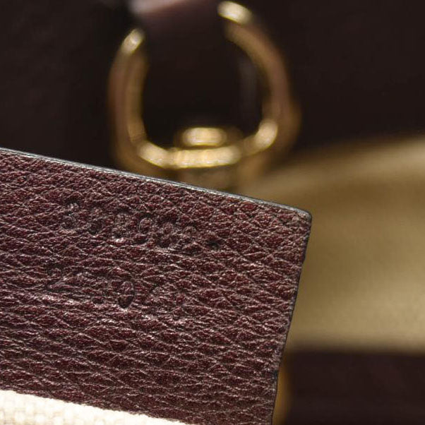 USED GUCCI Pebbled Calfskin Medium Soho Chain Shoulder Bag Metallic Purple