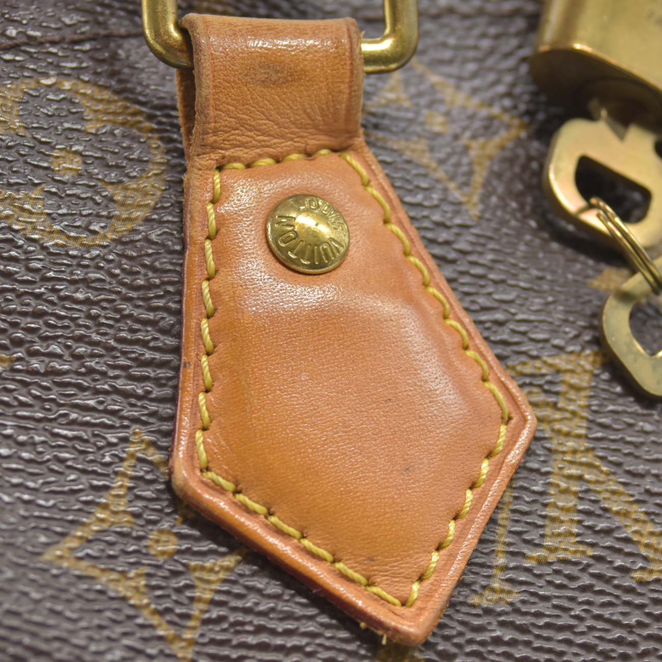 $1980 2015 Louis Vuitton  LV Monogram Speedy Bandouliere 30 SD2155