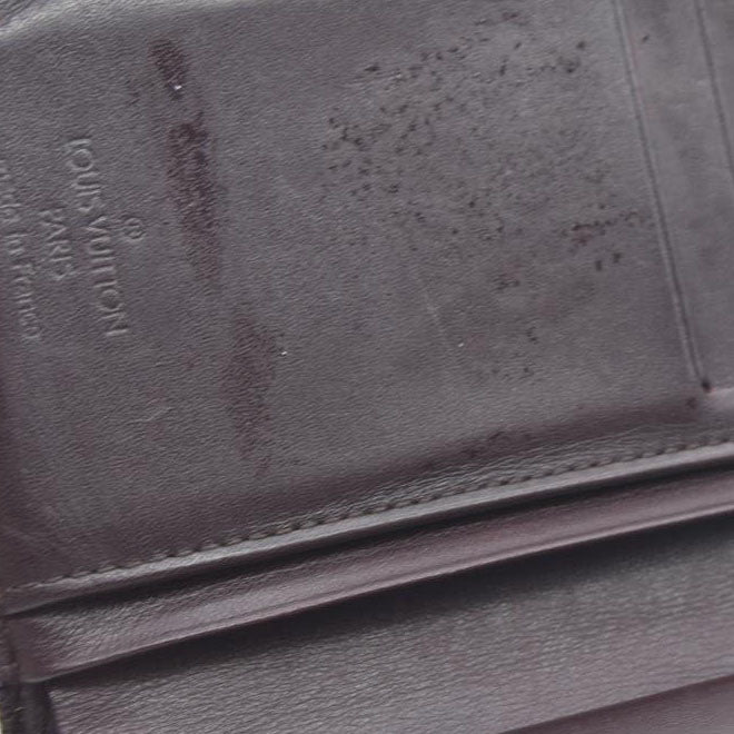 $545 Louis Vuitton Monogram Vernis Porte Monnaie Billets Viennois Wallet MI1028