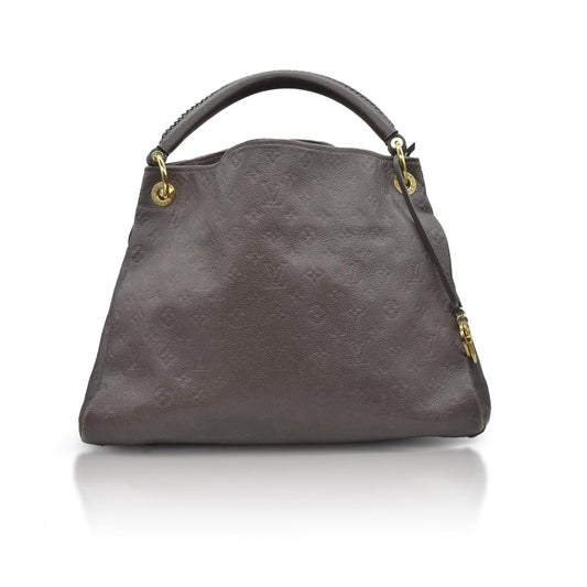 $3800 2015 Louis Vuitton Terre Monogram Empreinte Artsy MM CA0145