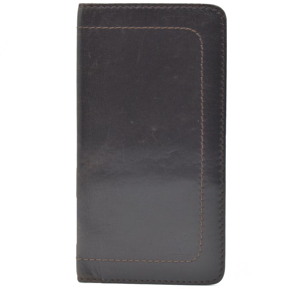 Louis Vuitton Utah Porte Valeurs Cartes Credit Leather Brown TH2037
