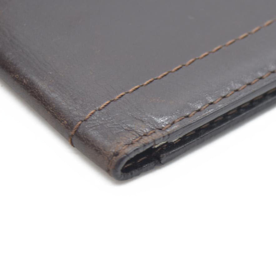 Louis Vuitton Utah Porte Valeurs Cartes Credit Leather Brown TH2037