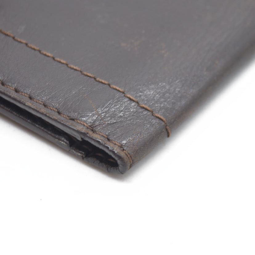 Louis Vuitton Utah Porte Valeurs Cartes Credit Leather Brown TH2037