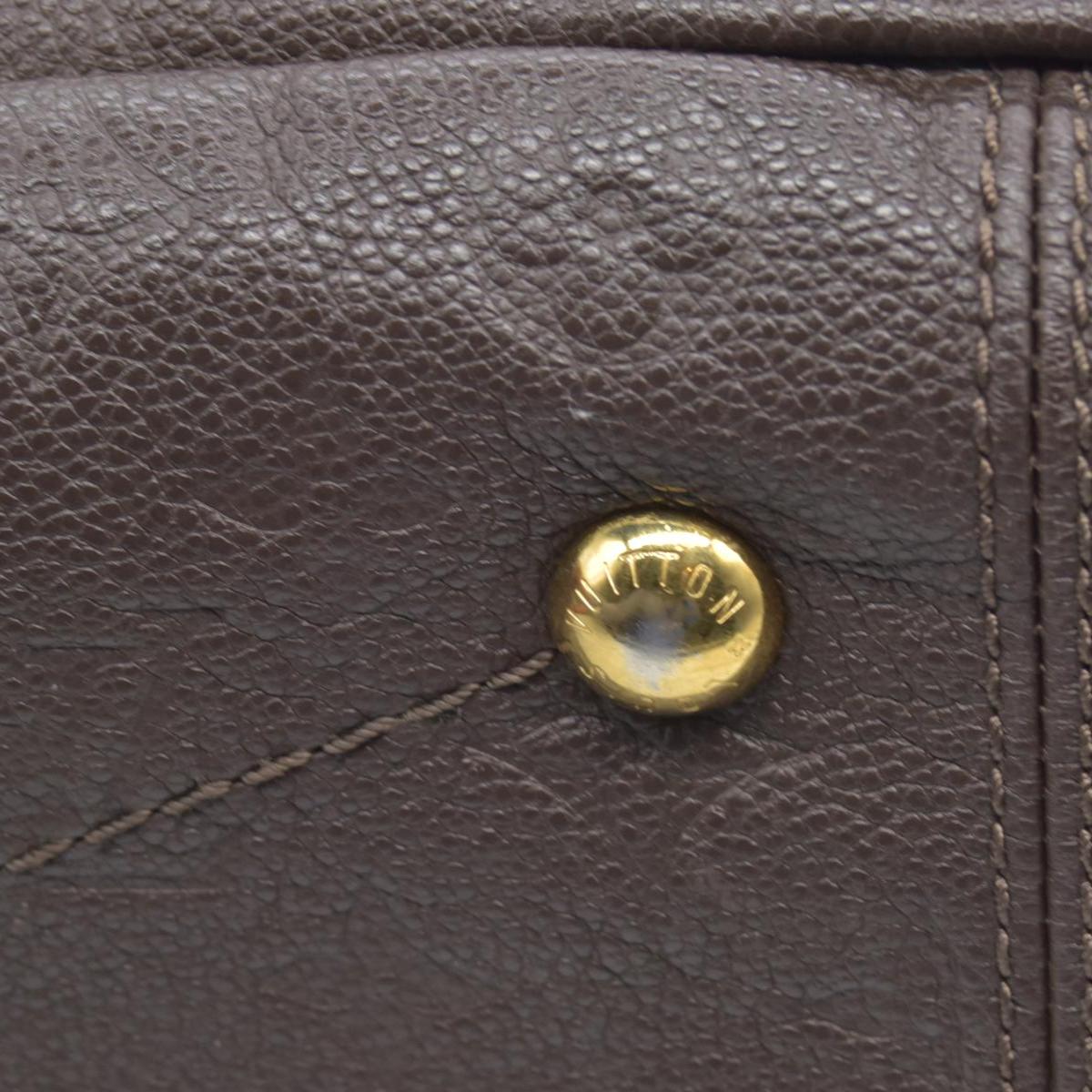 $3800 2015 Louis Vuitton Terre Monogram Empreinte Artsy MM CA0145