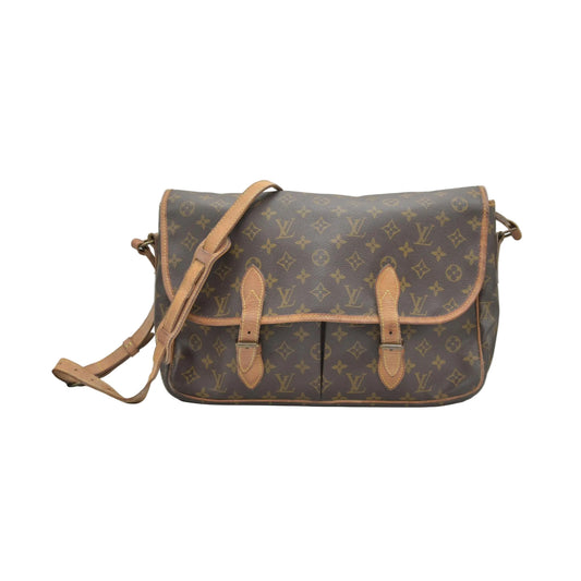 $1550 1992 Louis Vuitton Monogram Sac Gibeciere GM AR0992