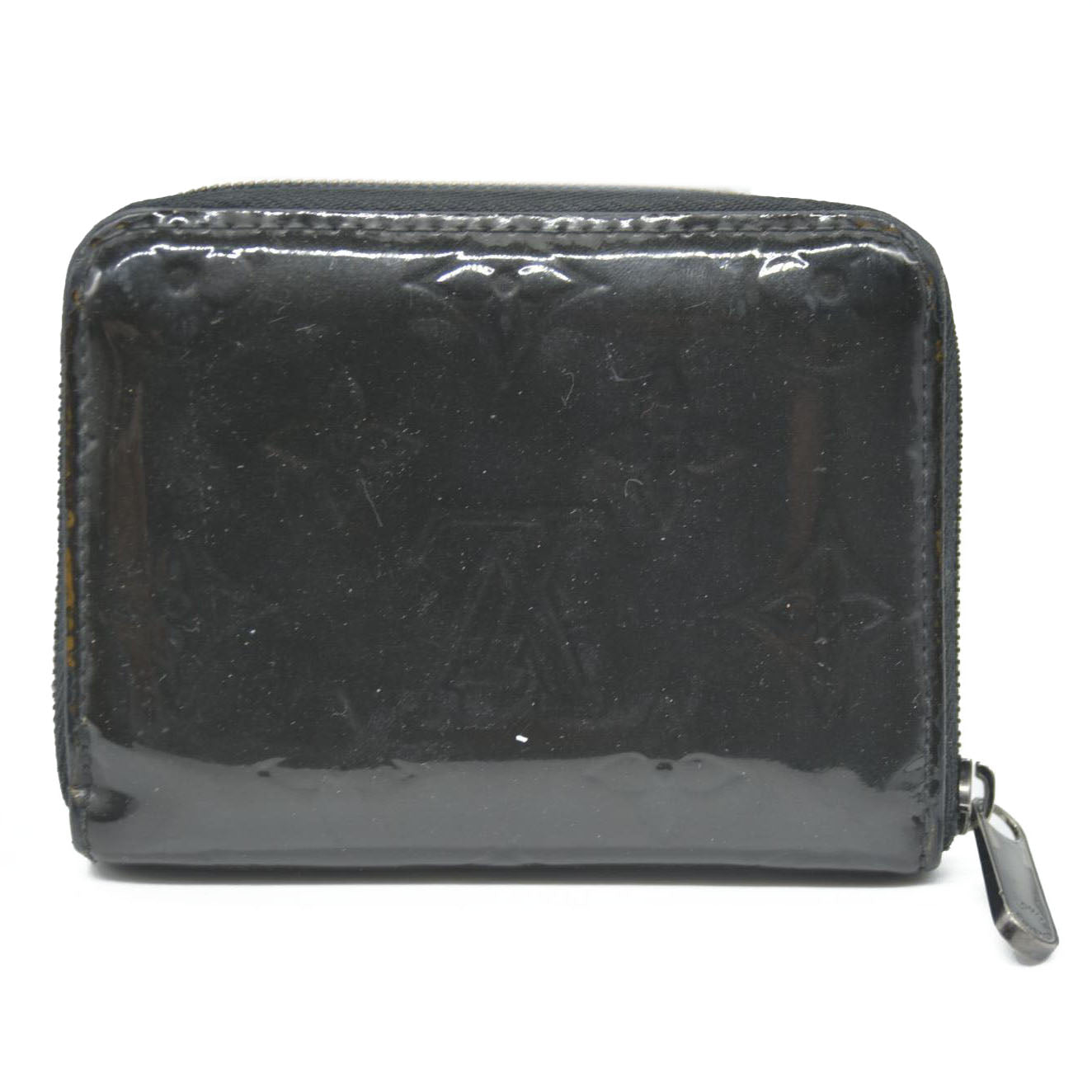 Louis Vuitton Monogram Vernis Compact Zippy Coin Wallet SN0164