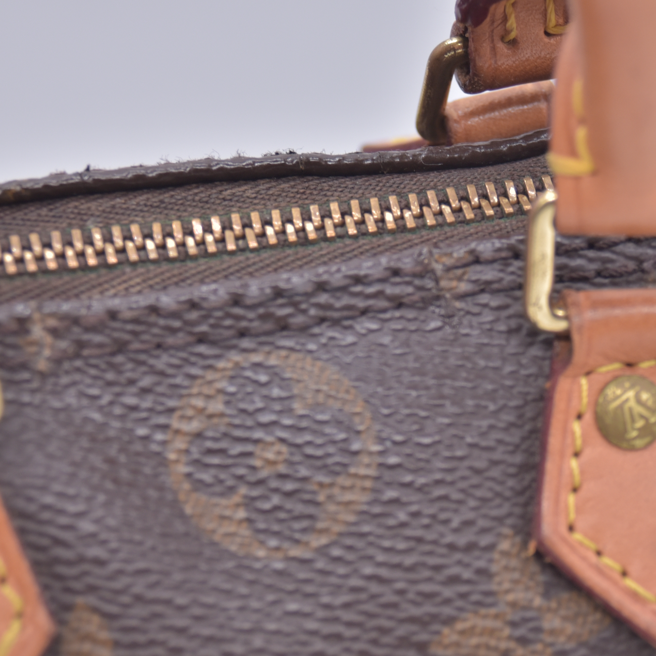 $1920 2016 Louis Vuitton Nano Speedy Bandouliere Crossbody TR1176