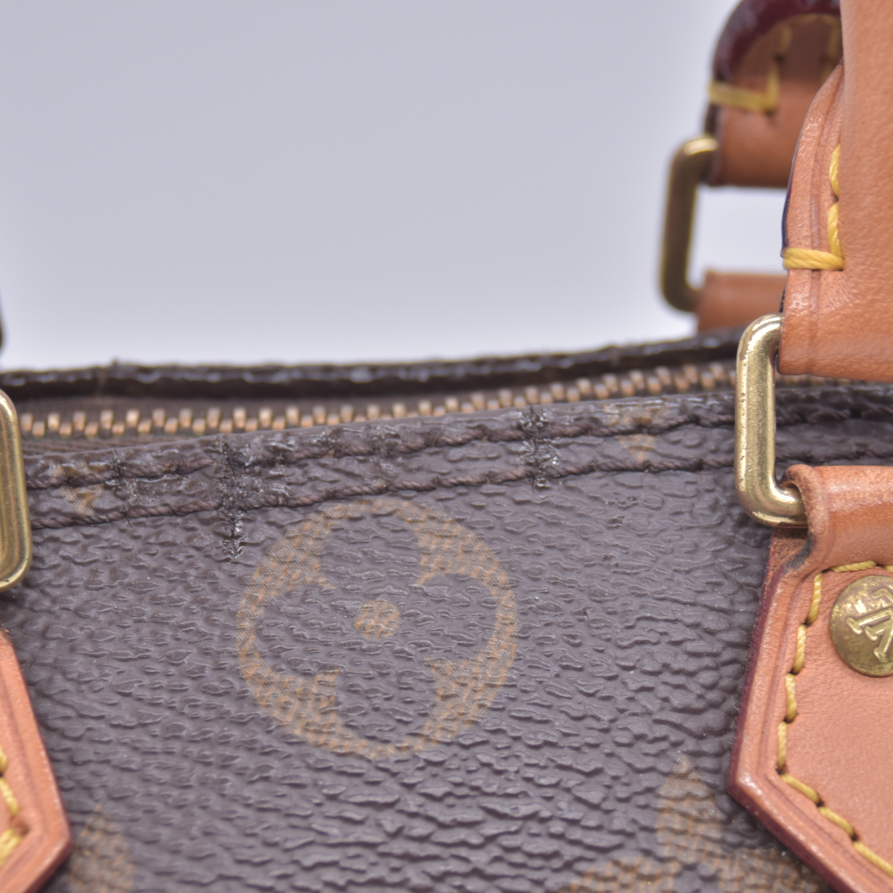 $1920 2016 Louis Vuitton Nano Speedy Bandouliere Crossbody TR1176