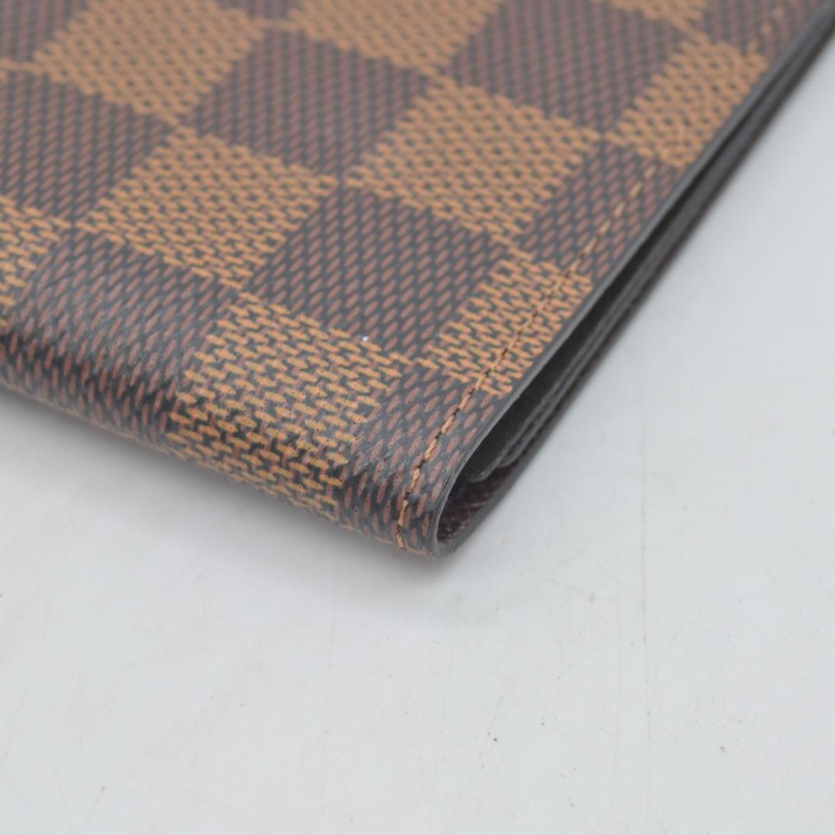 $390 Louis Vuitton  Damier Ebene Passport Cover