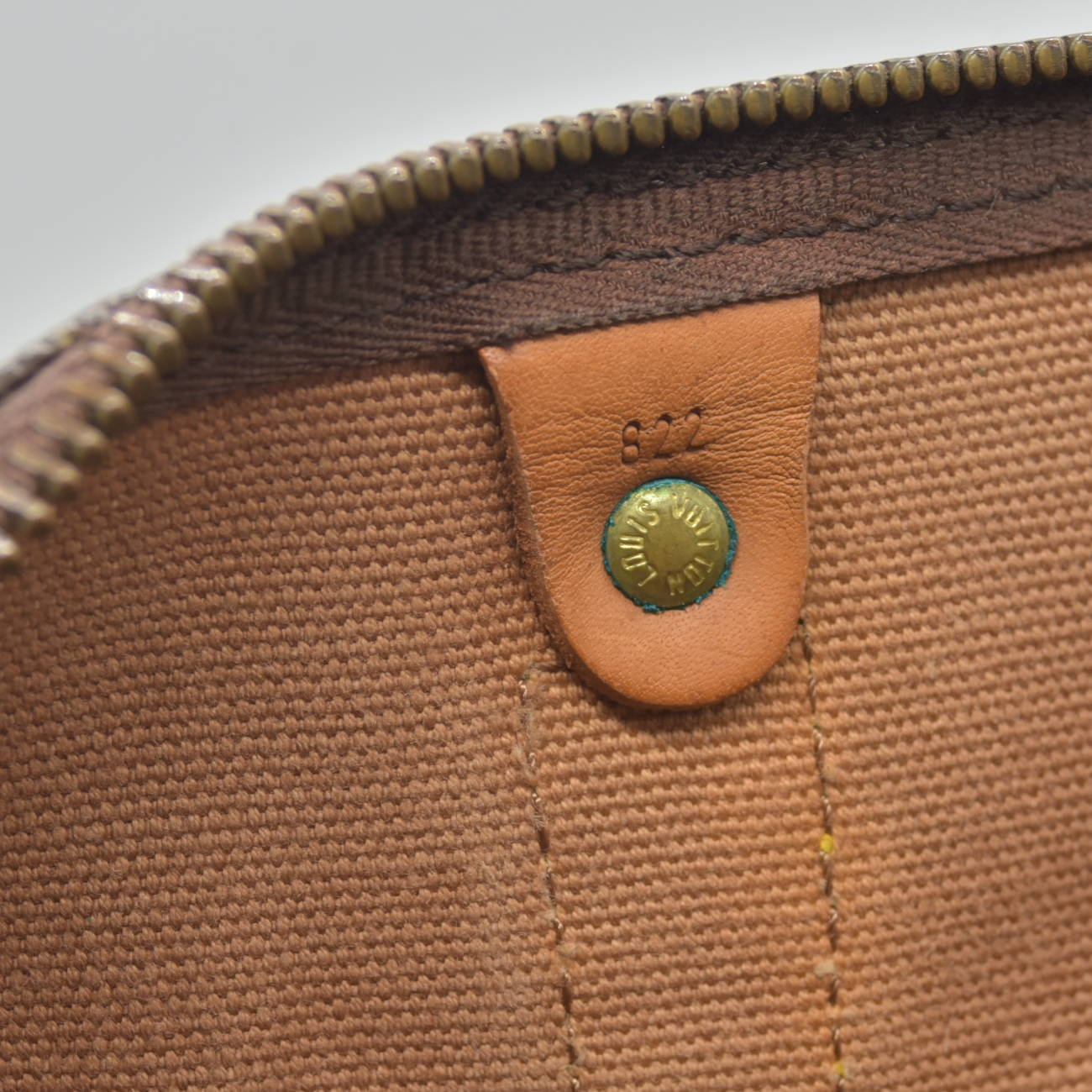 $1420 1988 Louis Vuitton LV Boston Bag Keepall 45 Brown Monogram SA822