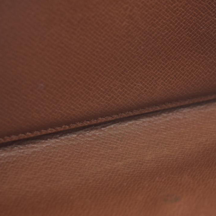 $770 Louis Vuitton Monogram Portefeiulle Sarah Long Bifold Wallet Brown 882AN
