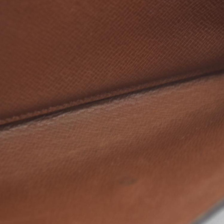 $770 Louis Vuitton Monogram Portefeiulle Sarah Long Bifold Wallet Brown 882AN