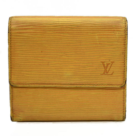 Louis Vuitton Epi Porte Feiulle Elise Credit Leather Trifold Wallet SP0986