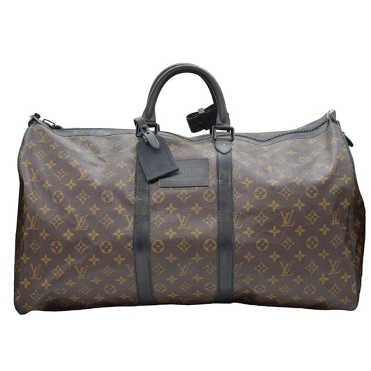 $3100 2007 Louis Vuitton Boston Bag Keepall Bandouliere 55 OL2087