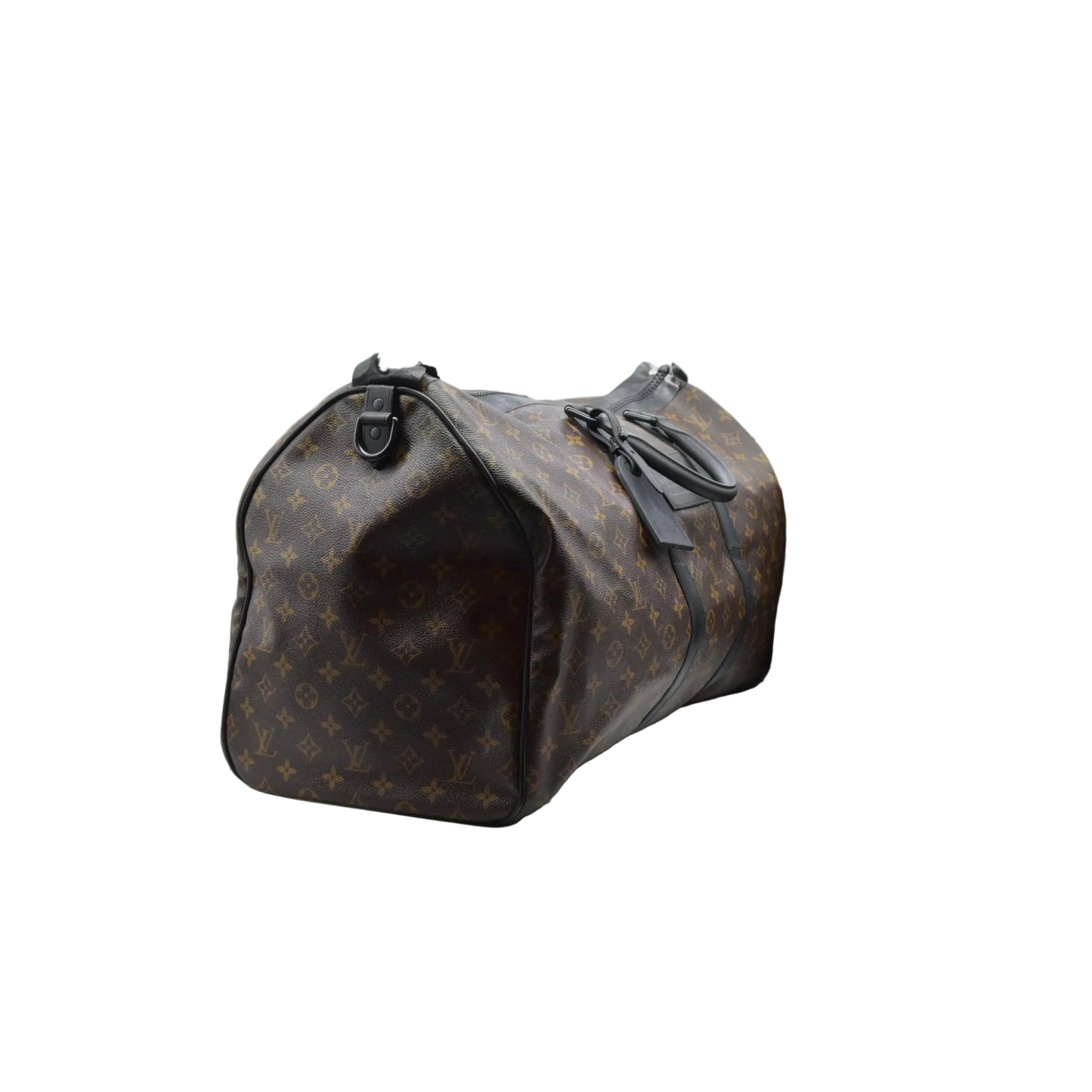 $3100 2007 Louis Vuitton Boston Bag Keepall Bandouliere 55 OL2087