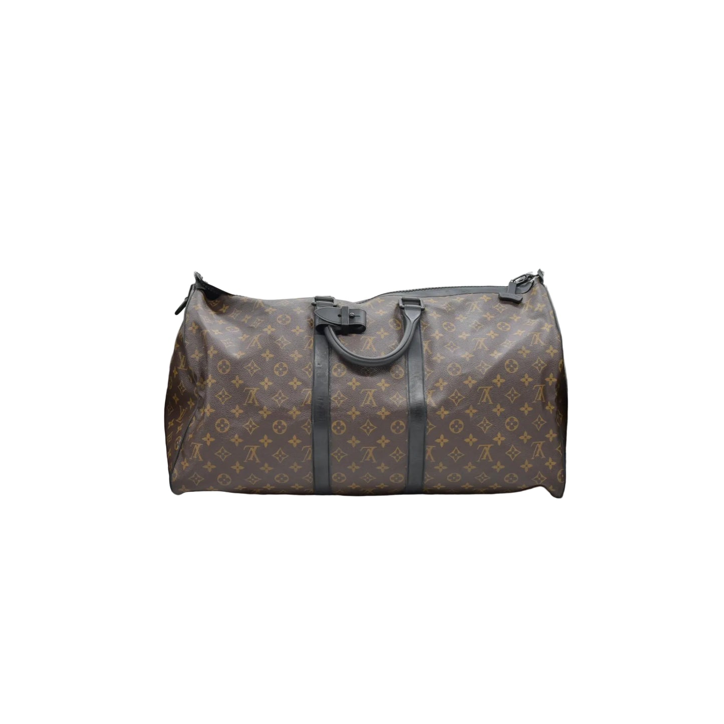 $3100 2007 Louis Vuitton Boston Bag Keepall Bandouliere 55 OL2087