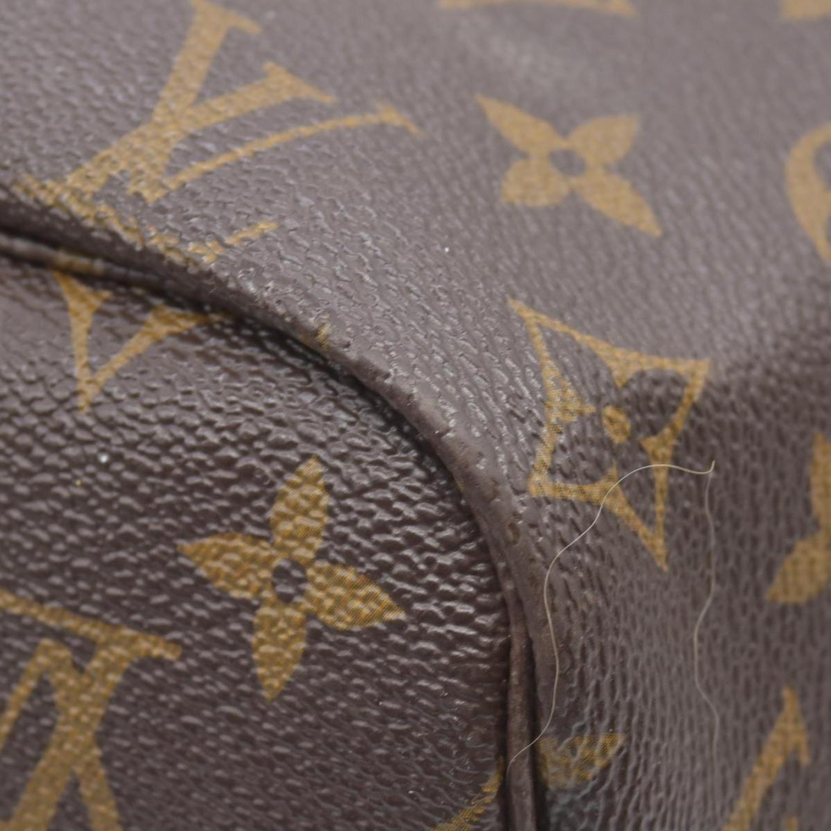 $2170 Louis Vuitton Monogram Neverfull MM Cherry AR1127