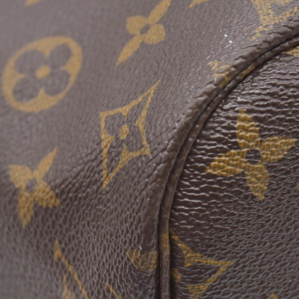$2170 Louis Vuitton Monogram Neverfull MM Cherry AR1127
