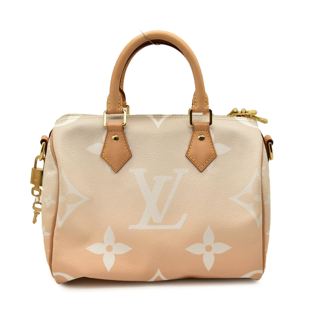Louis Vuitton  Monogram Giant By The Pool Speedy Bandouliere 25 Brume