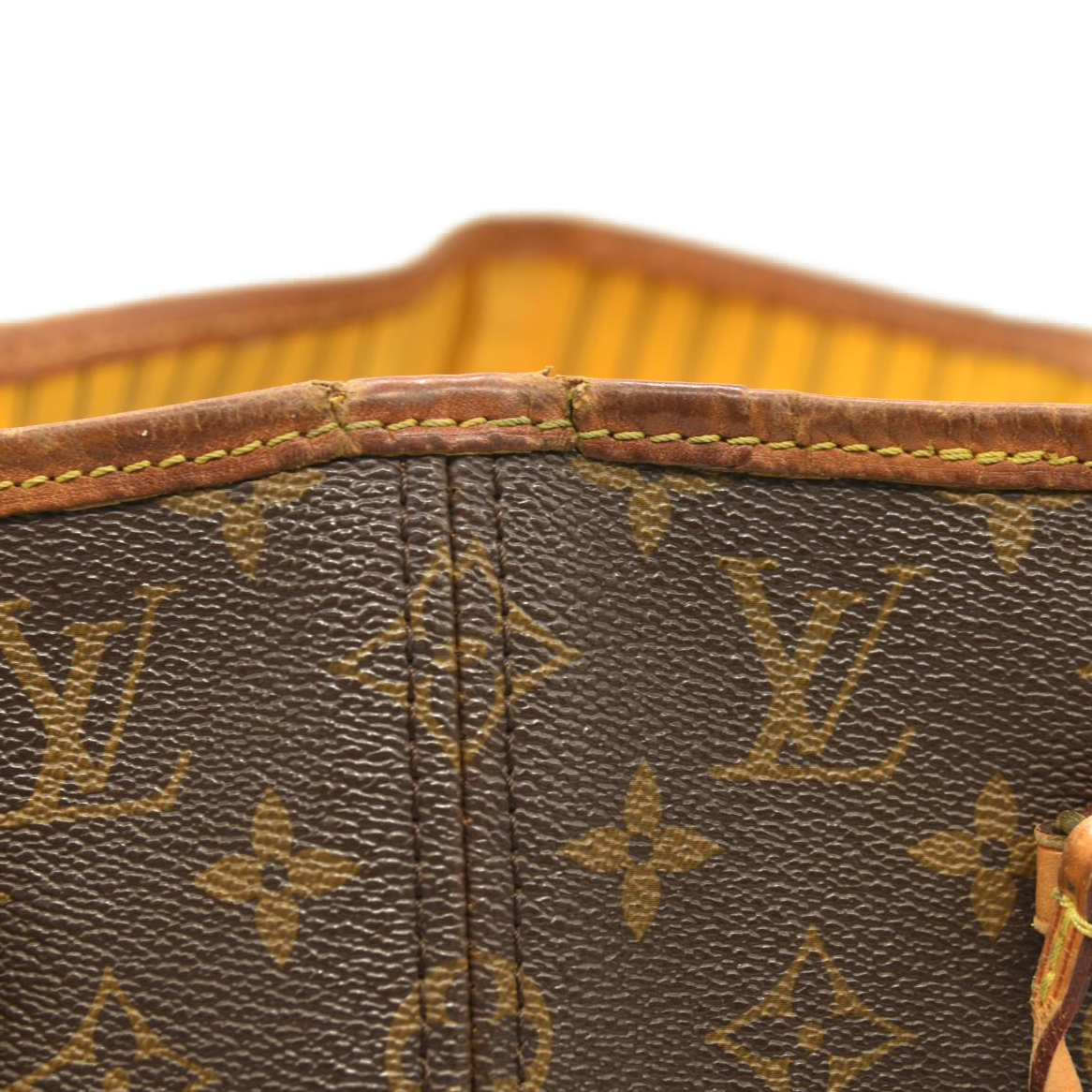 LOUIS VUITTON Monogram Neo Neverfull MM Mimosa TJ2134