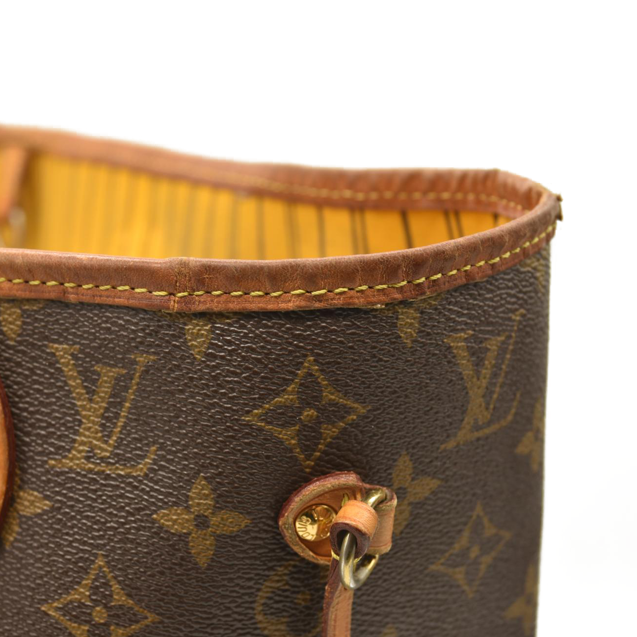 LOUIS VUITTON Monogram Neo Neverfull MM Mimosa TJ2134