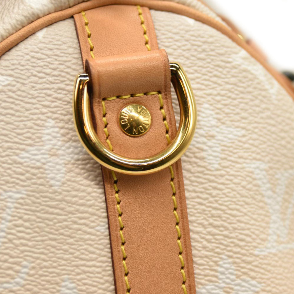 Louis Vuitton  Monogram Giant By The Pool Speedy Bandouliere 25 Brume