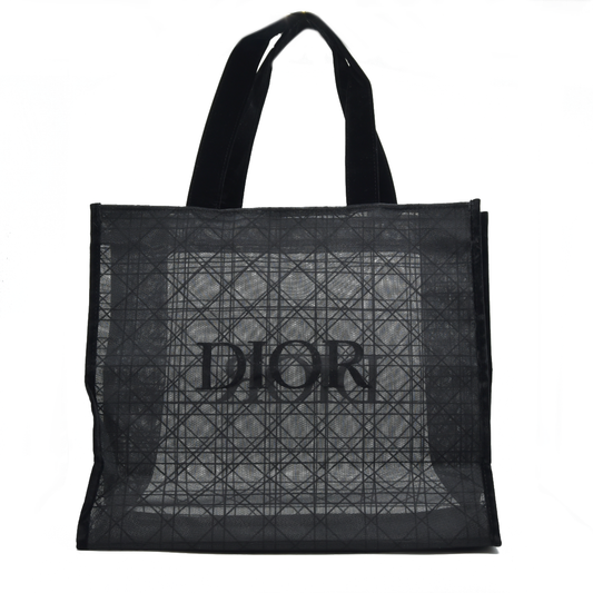 DIOR Beauty Mesh Tote Black Cannage Lace Novelty GWP 2025 New Release Last One