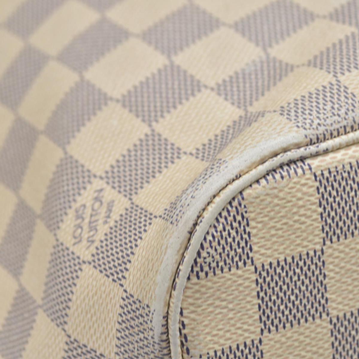Louis Vuitton Damier Azur Braided Neverfull MM Tote