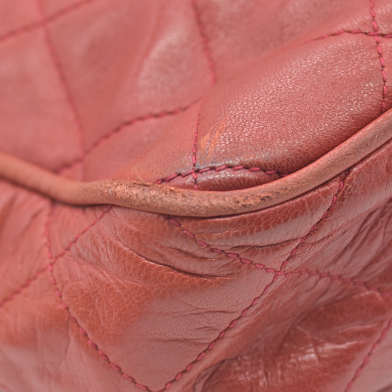 $3850 1986-1988 Chanel Red Lambskin Tassel CC Fringe Camera Bag