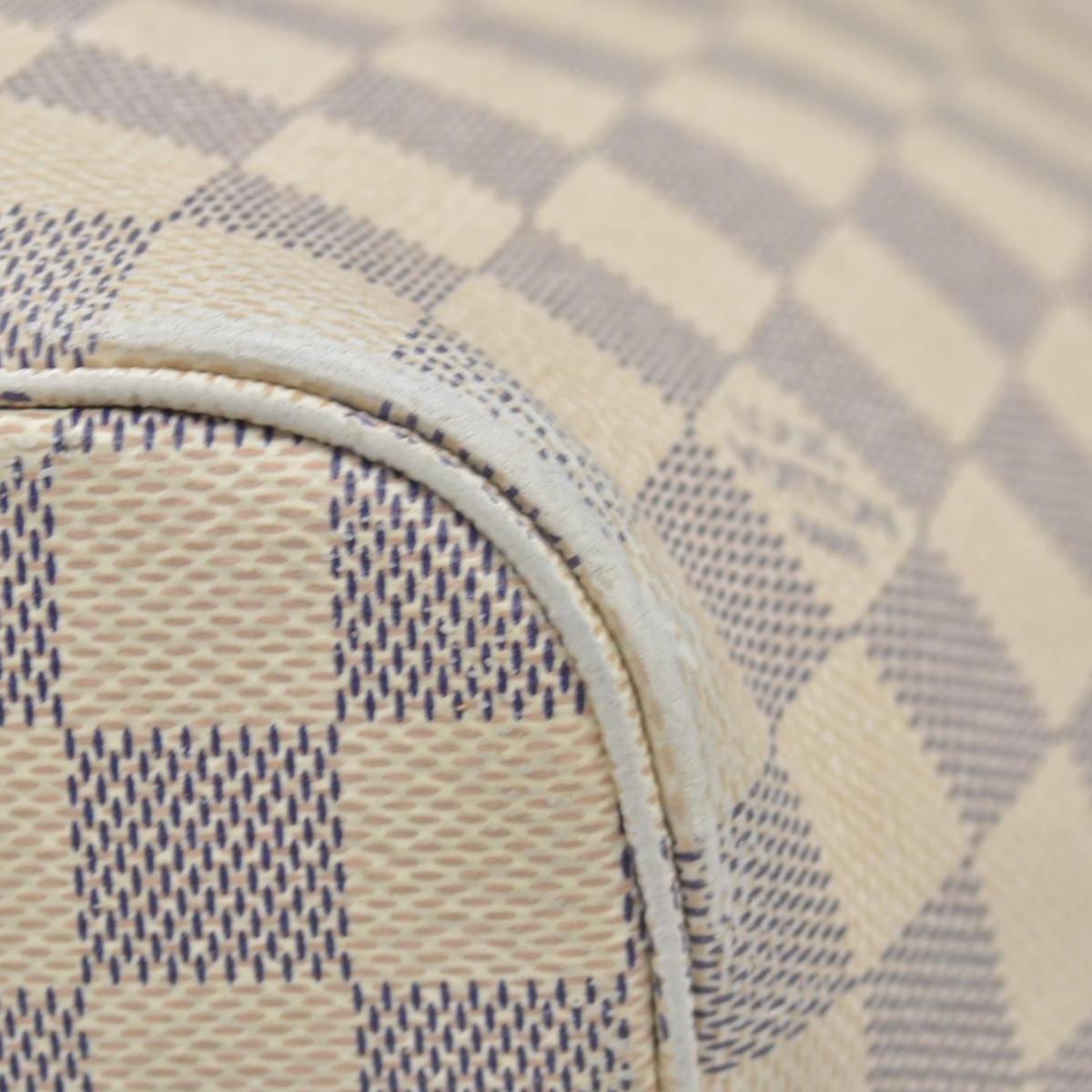 Louis Vuitton Damier Azur Braided Neverfull MM Tote