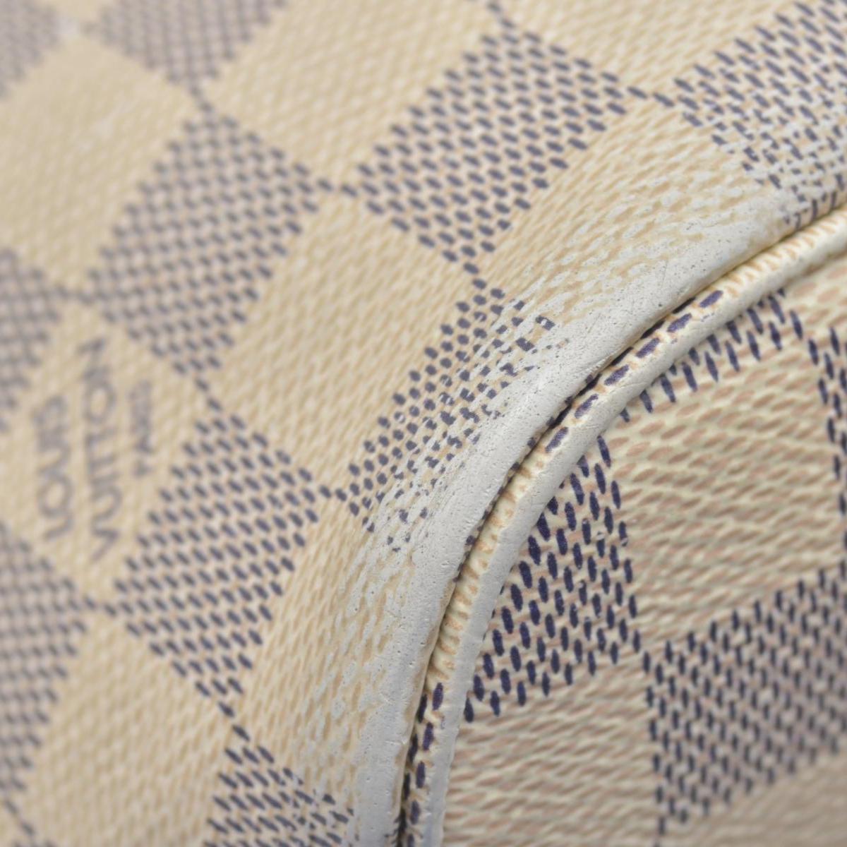 Louis Vuitton Damier Azur Braided Neverfull MM Tote