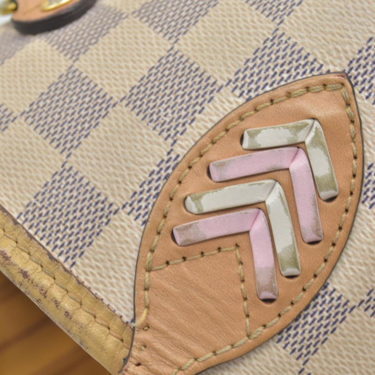 Louis Vuitton Damier Azur Braided Neverfull MM Tote