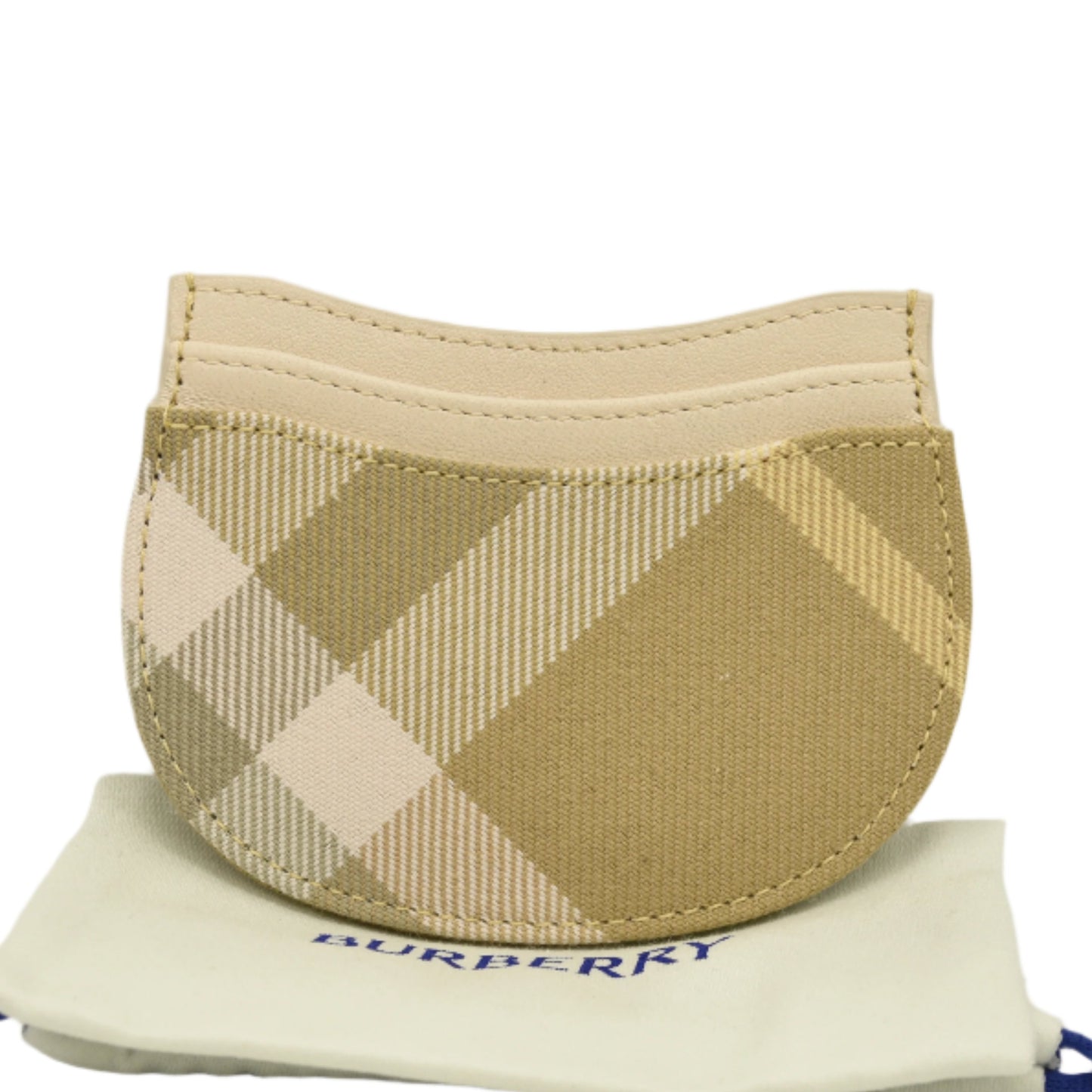 Burberry Beige Rocking Horse Card Holder