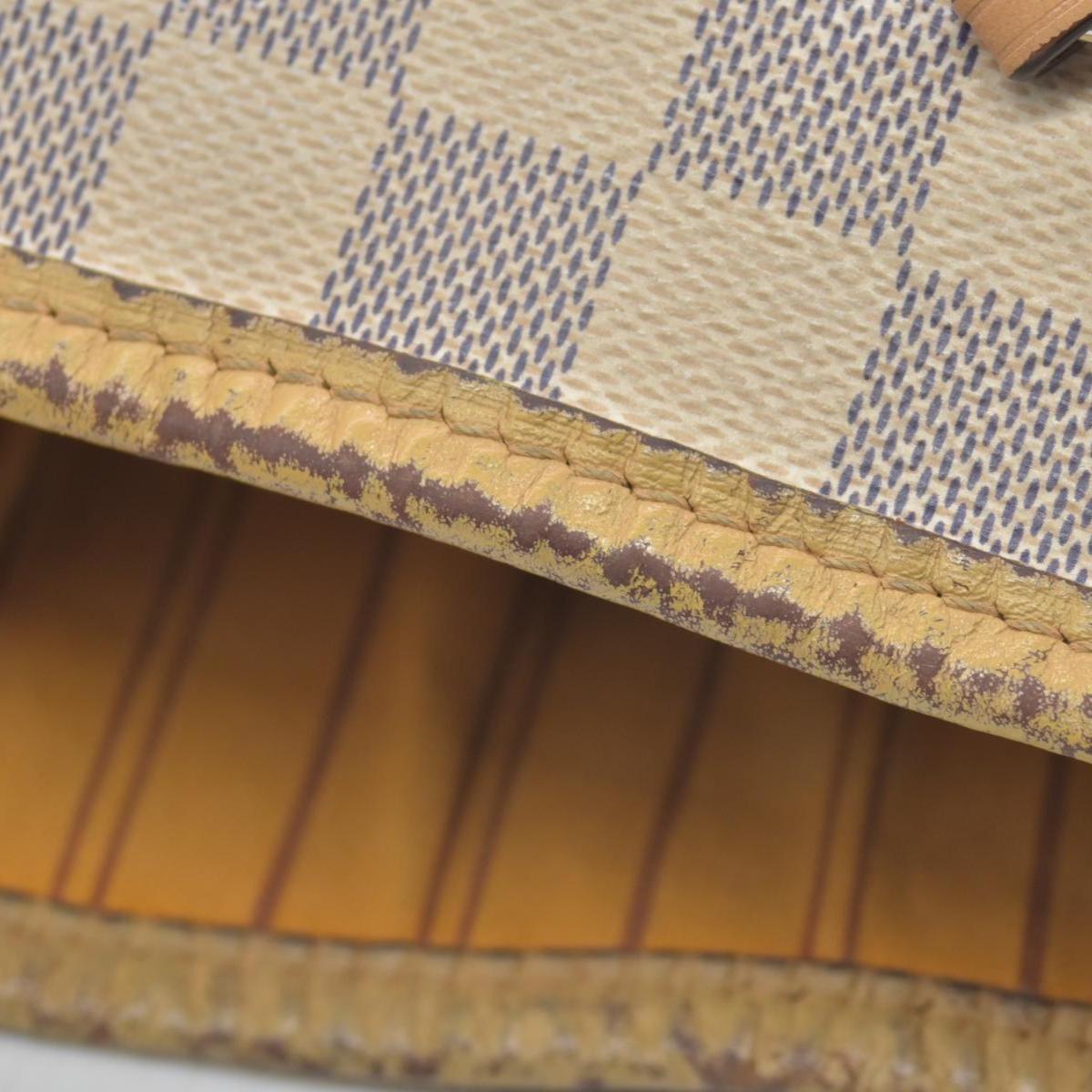 Louis Vuitton Damier Azur Braided Neverfull MM Tote