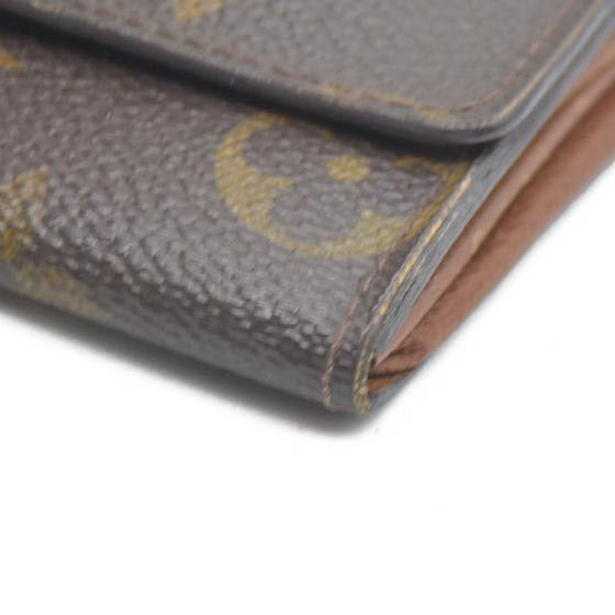 Louis Vuitton Monogram Porte-Monnaie Plat Coin Purse MI1919