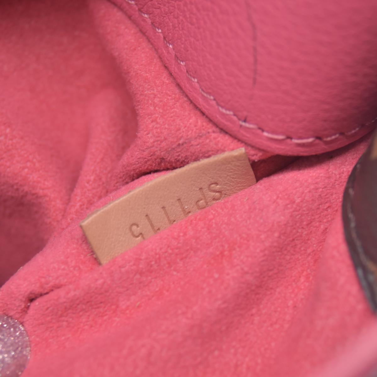 $2760 2015 Louis Vuitton Monogram Pallas Pink SP1115