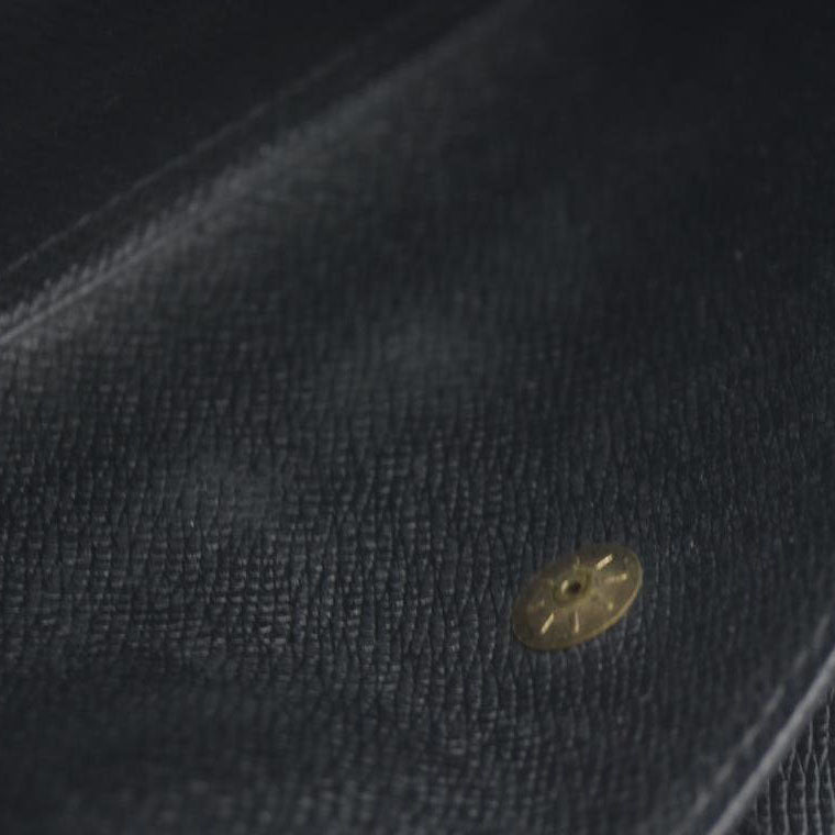 Louis Vuitton Epi Leather Etui Papier Porte Tresor Wallet Black SP0045
