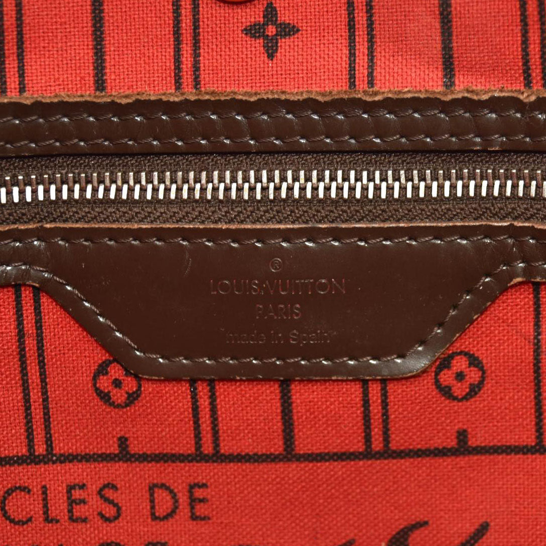 CA2160 LOUIS VUITTON Damier Ebene Neo Neverfull MM
