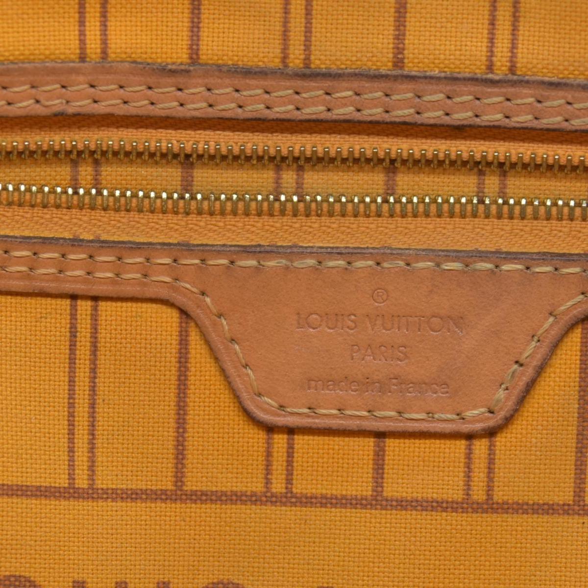 Louis Vuitton Damier Azur Braided Neverfull MM Tote