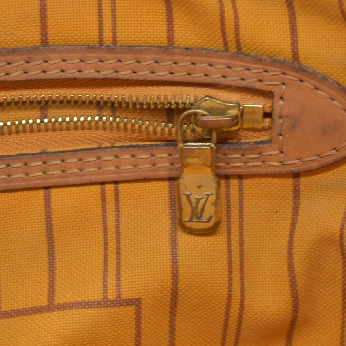 Louis Vuitton Damier Azur Braided Neverfull MM Tote