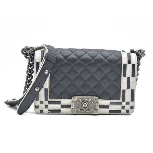Chanel Small Checkerboard Boy Bag