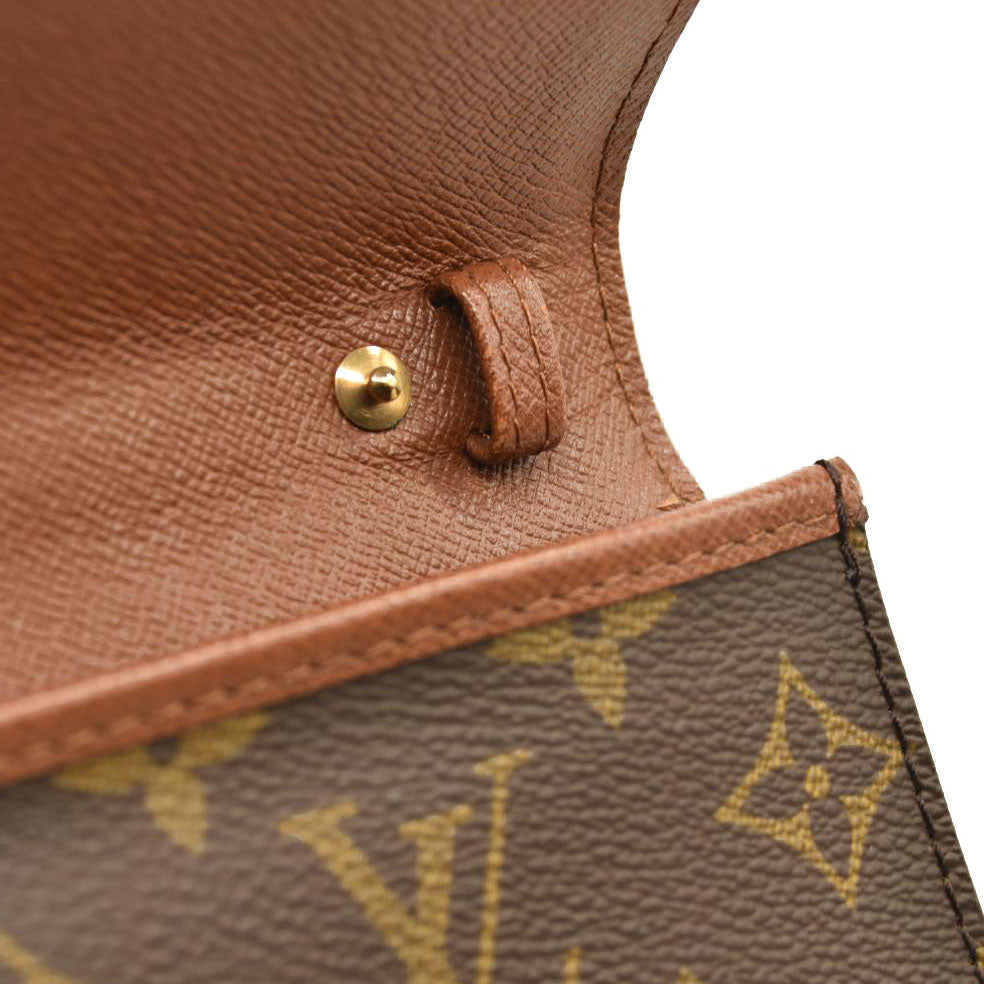 LOUIS VUITTON Monogram Pochette Bordeaux  VI0931