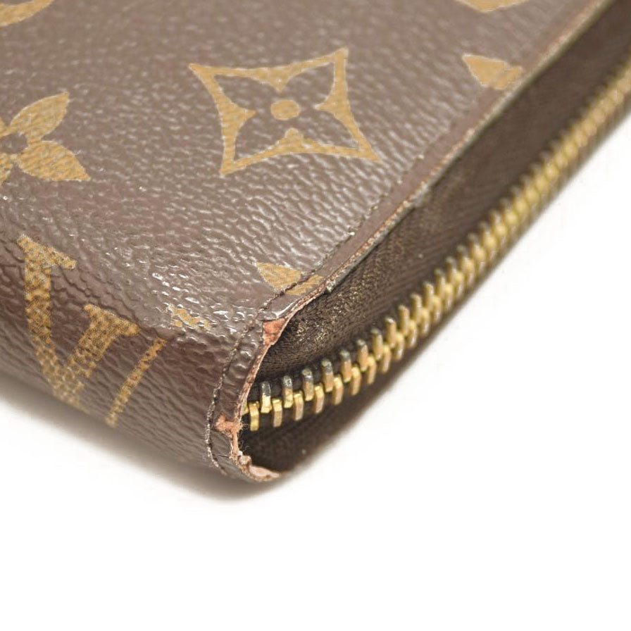 LOUIS VUITTON  Monogram Zippy Wallet Rose Ballerine CA0186